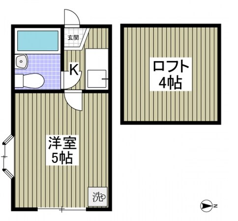 マーガレットの物件間取画像